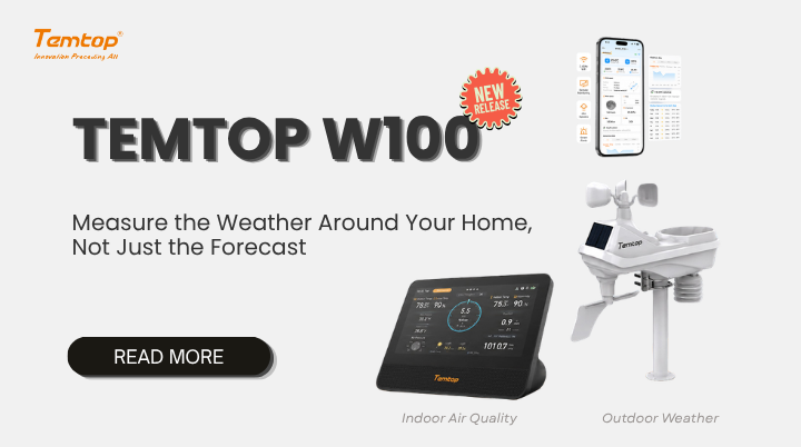 Temtop W100 Weather Station with Air Quality Monitor