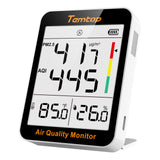 Temtop S1-up Air Quality Monitor, Indoor Thermometer Portable AQI PM2.5, Temperature, Humidity Detector for Home, Office or School