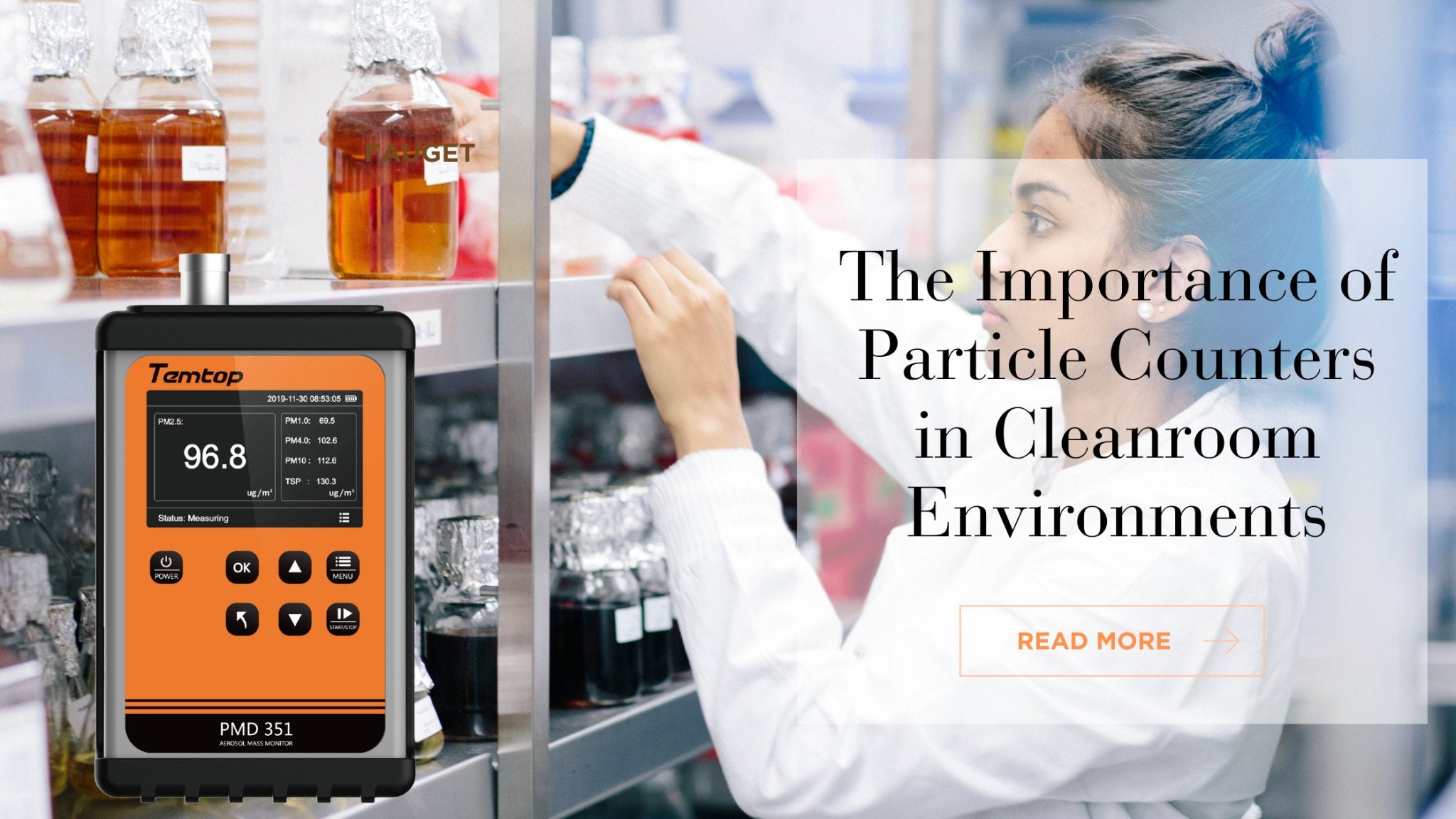 The Importance of Particle Counters in Cleanroom Environments - Temtop