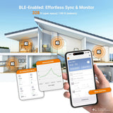 Temtop M10+ 6-in-1 CO2, PM2.5, VOC Detection, Air Quality Monitor, Measure Home Air Quality, with App Connectivity