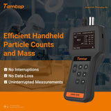 Temtop Airing 2000 Handheld Particle Counter Dust Monitor (3-Channel, PM2.5/PM10/TSP)