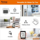 Temtop S1 Indoor Air Quality Monitor AQI PM2.5 Temperature Humidity Detector for Home, Office or School