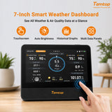 Temtop_W100_WiFi_Weather_Station_with_Air_Quality_Monitor_7_Touchscreen_Indoor_Outdoor_Weather_Station_PM2.5_PM10_CO2_TVOC_Monitor_Rain_Gauge_Wind_Speed_Direction_UV_AQI_Forecast