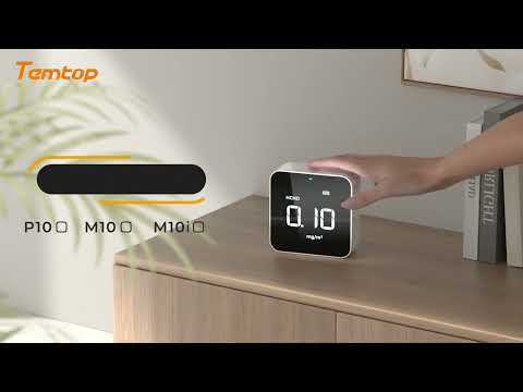 TEMTOP P10 Air Quality Detector Monitor AQI and PM2.5