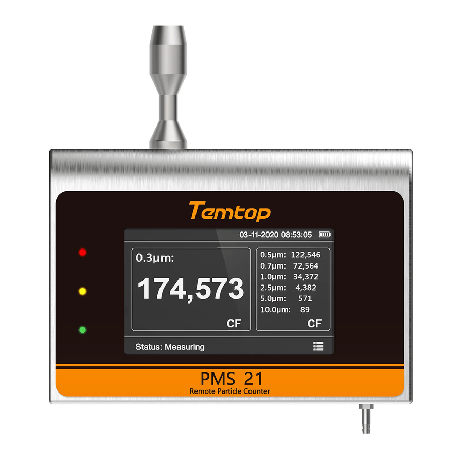 Temtop Particle Counters - Identify the dust Particles in the Air.
