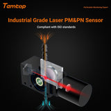 Temtop Aerosol Dust Monitor Handheld PM Sensor PM1.0, PM2.5, PM4.0, PM10,TSP, PMD 351 + M100 - Temtop