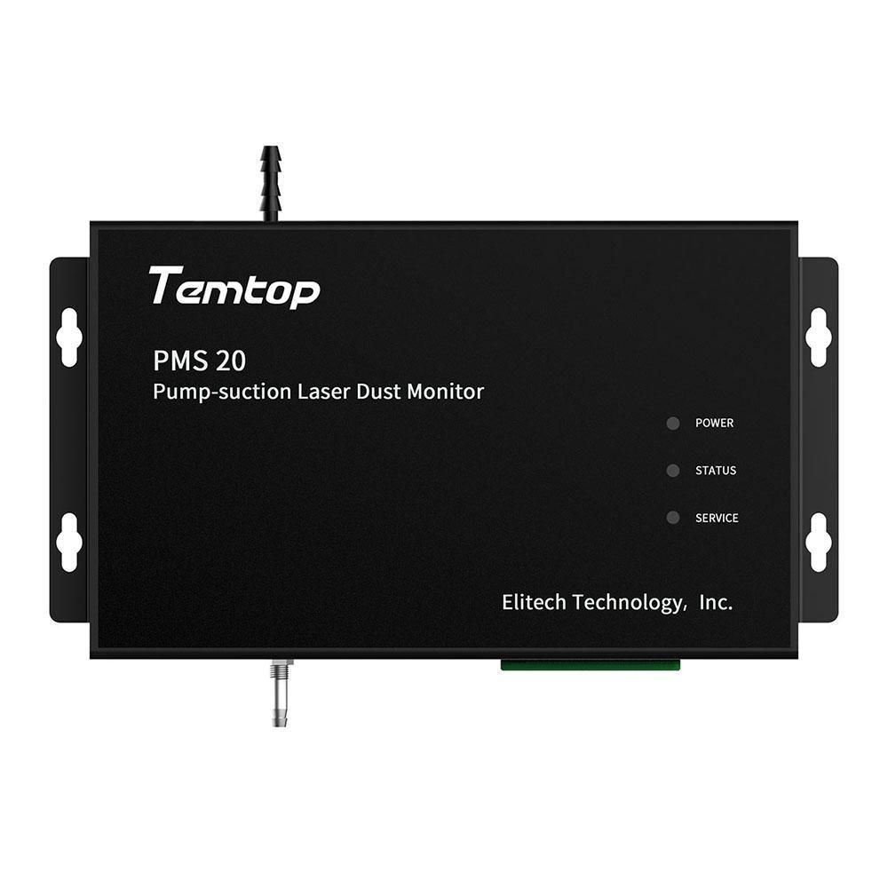 Temtop PMS 20 Pump-Suction Laser Dust Monitor PM1.0 PM2.5 PM10 TSP Mass Concentration 4 Channel 2.83 L/min… - Temtop