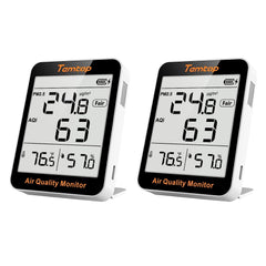 Temtop S1 Thermometer Indoor Hygrometer w/PM2.5 Air Quality Monitor AQI  Detector